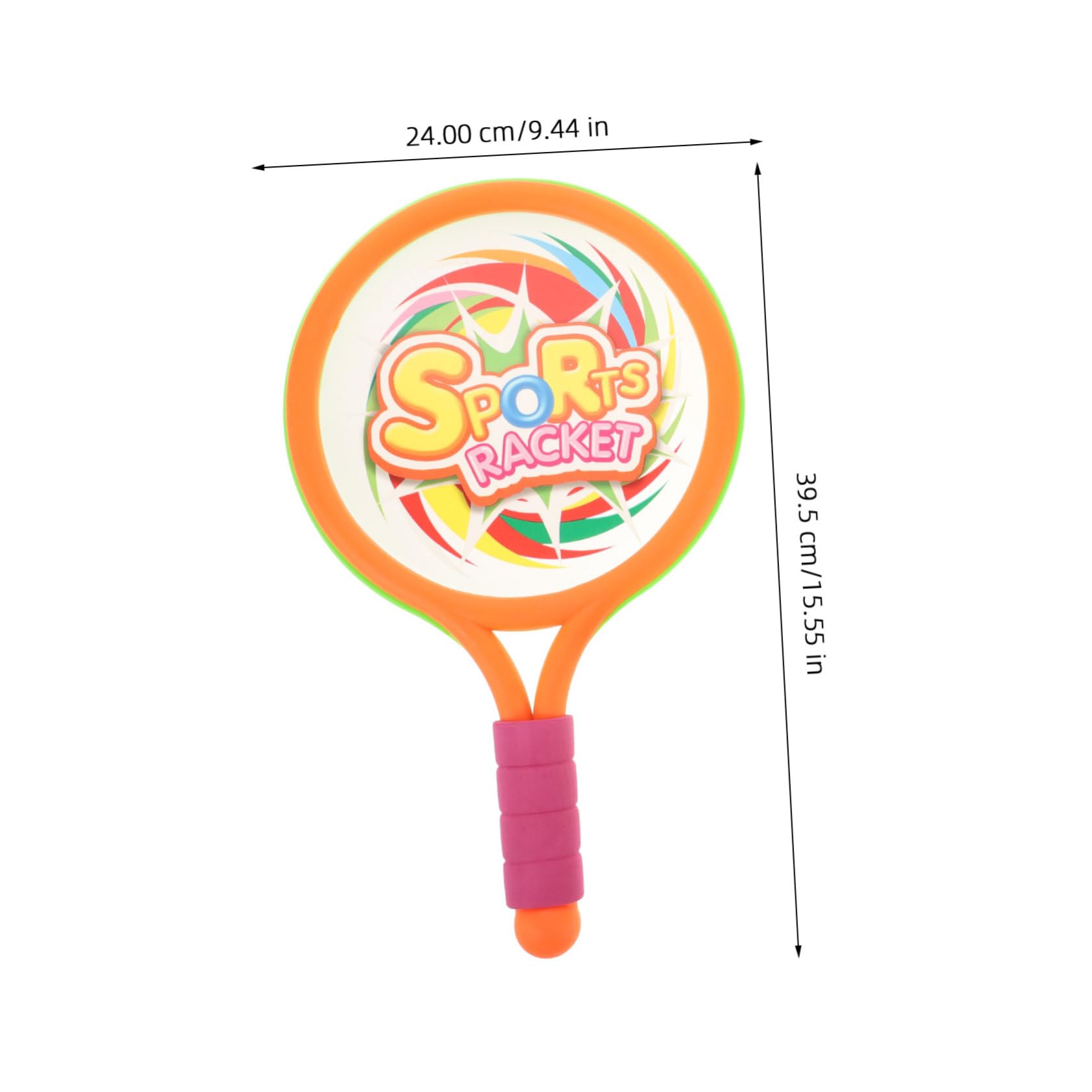 TOYANDONA Racchetta da Tennis per Ragazzo Ragazza Set di Attrezzatura da Tennis Dimensioni Adatte per Ragazzo Ragazza Morbide Racchette da Badminton in Manico in Eva per Sport all Aria Apert