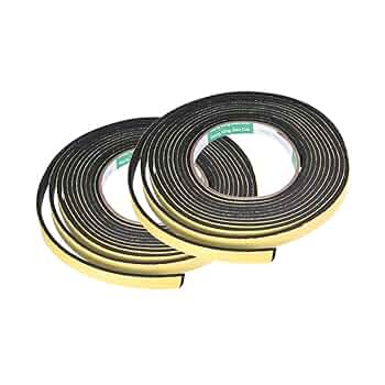 Sourcing Map Sealing Foam Tape 50mm Wide 1mm Thick 5m/16.4ft Long, Self