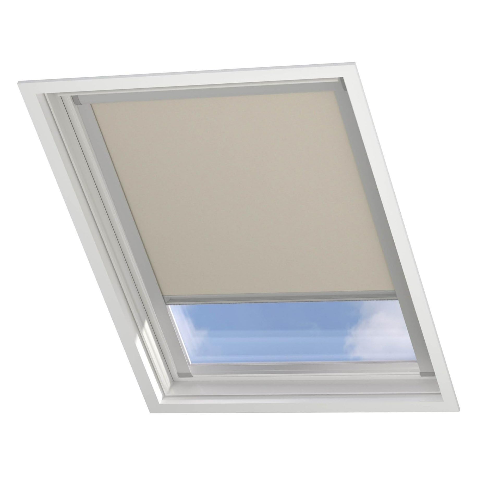 DTCH® Tenda per finestra da tetto - Oscurante - Sabbia - Compatibile con Velux: M04/304/1