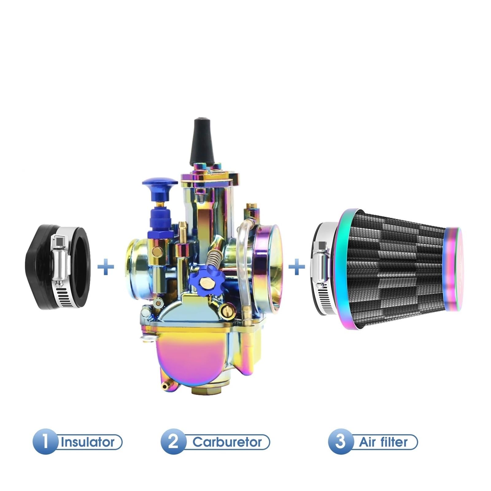 PWK 21 24 26 28 30 32 34mm Moto Carburatore Per MAIKUNI Mikuni 2T 4T Motore Motocross Scooter UTV ATV Universale di Alta Qualà  201355758