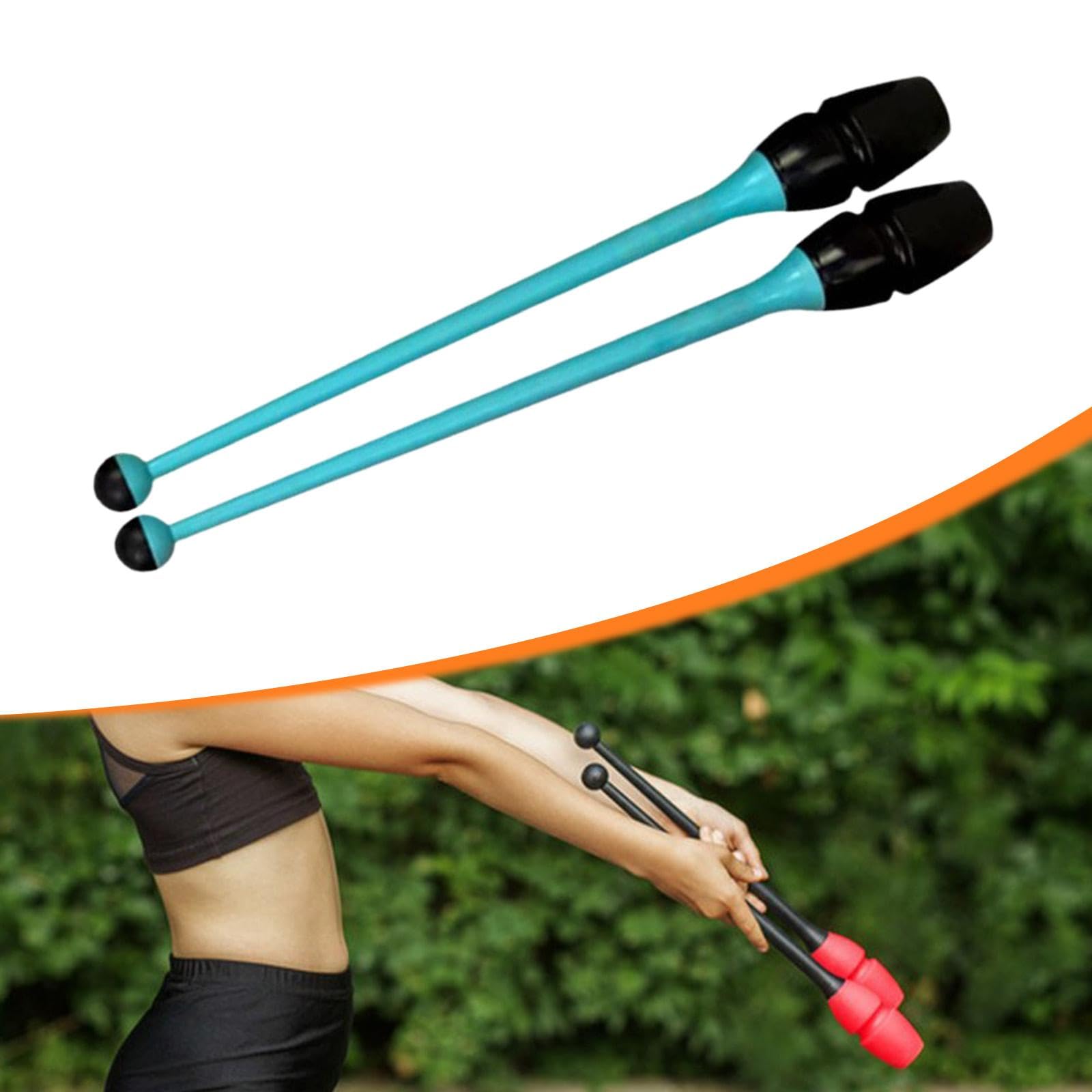 Barres de Gymnastique Rythmique Connectables 36 cm Caoutchouc PP Équipement d'Entraînement