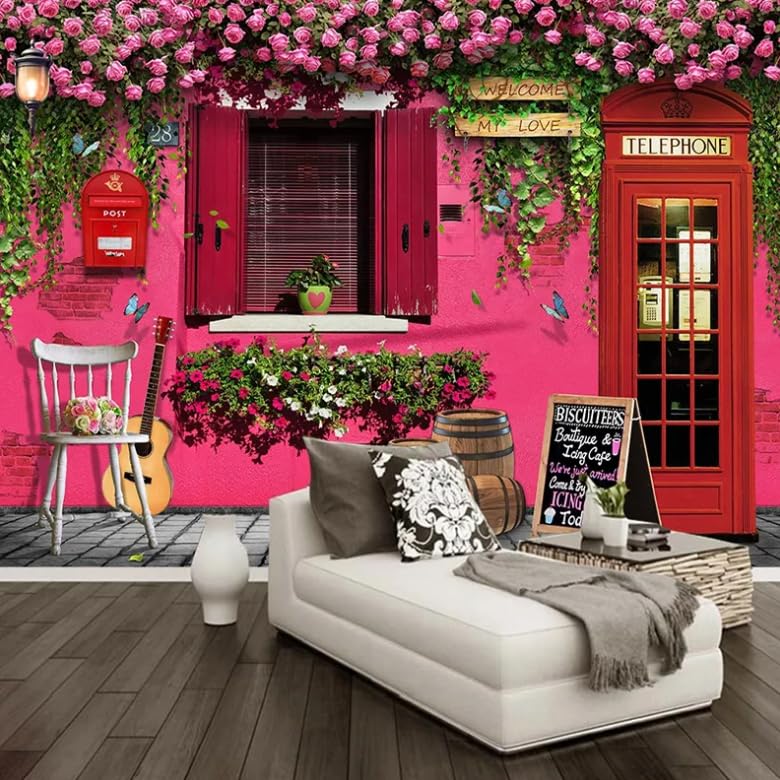 Papier peint bambou noir marbre style moderne pour salon et chambre - Mural panoramique 250x175cm