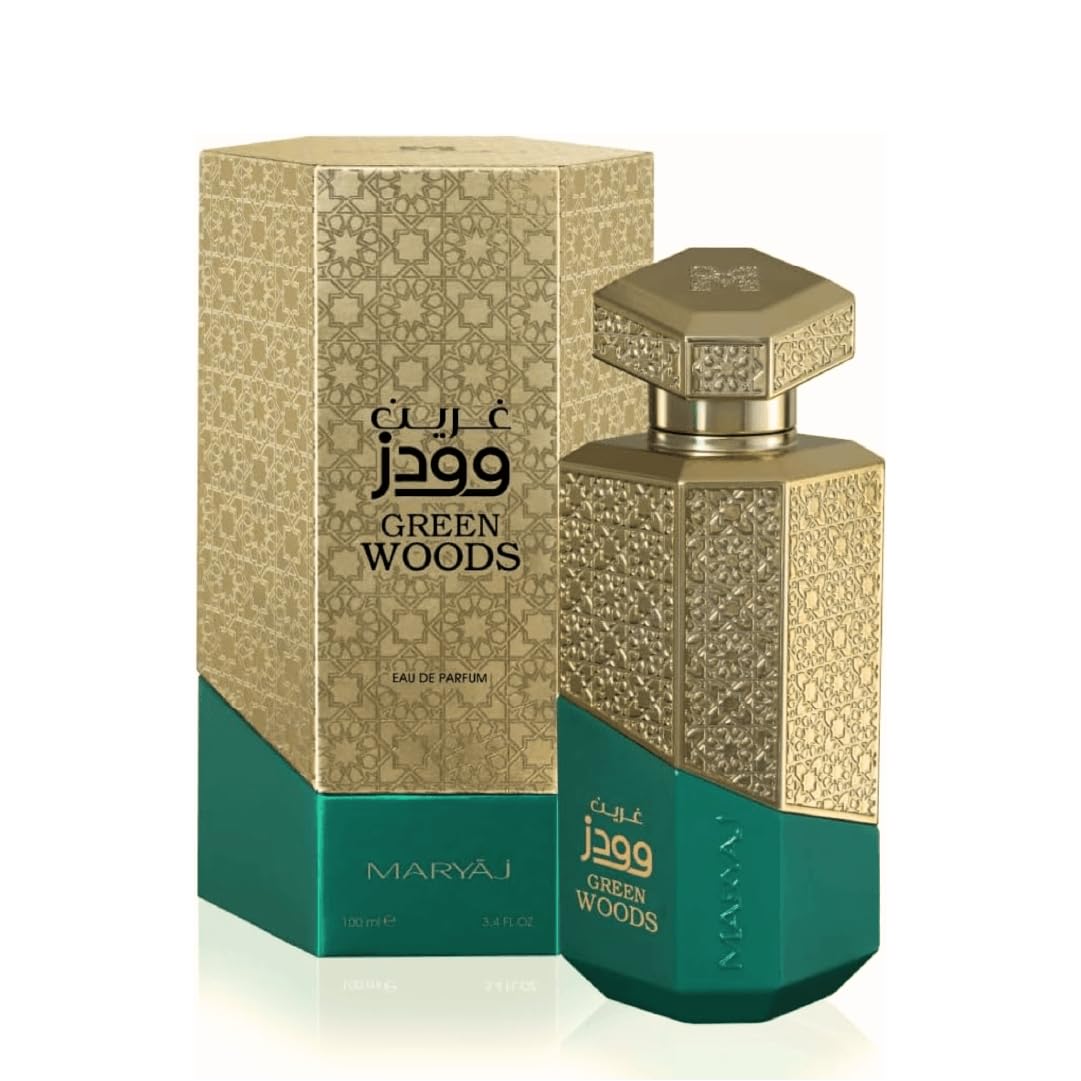 Maryaj Green Wood - Long Lasting Perfume for Men and Women - Cologne for Men and Women - Spicy, Floral, Amber Fragrances — beauty deal on Shopping With Noya