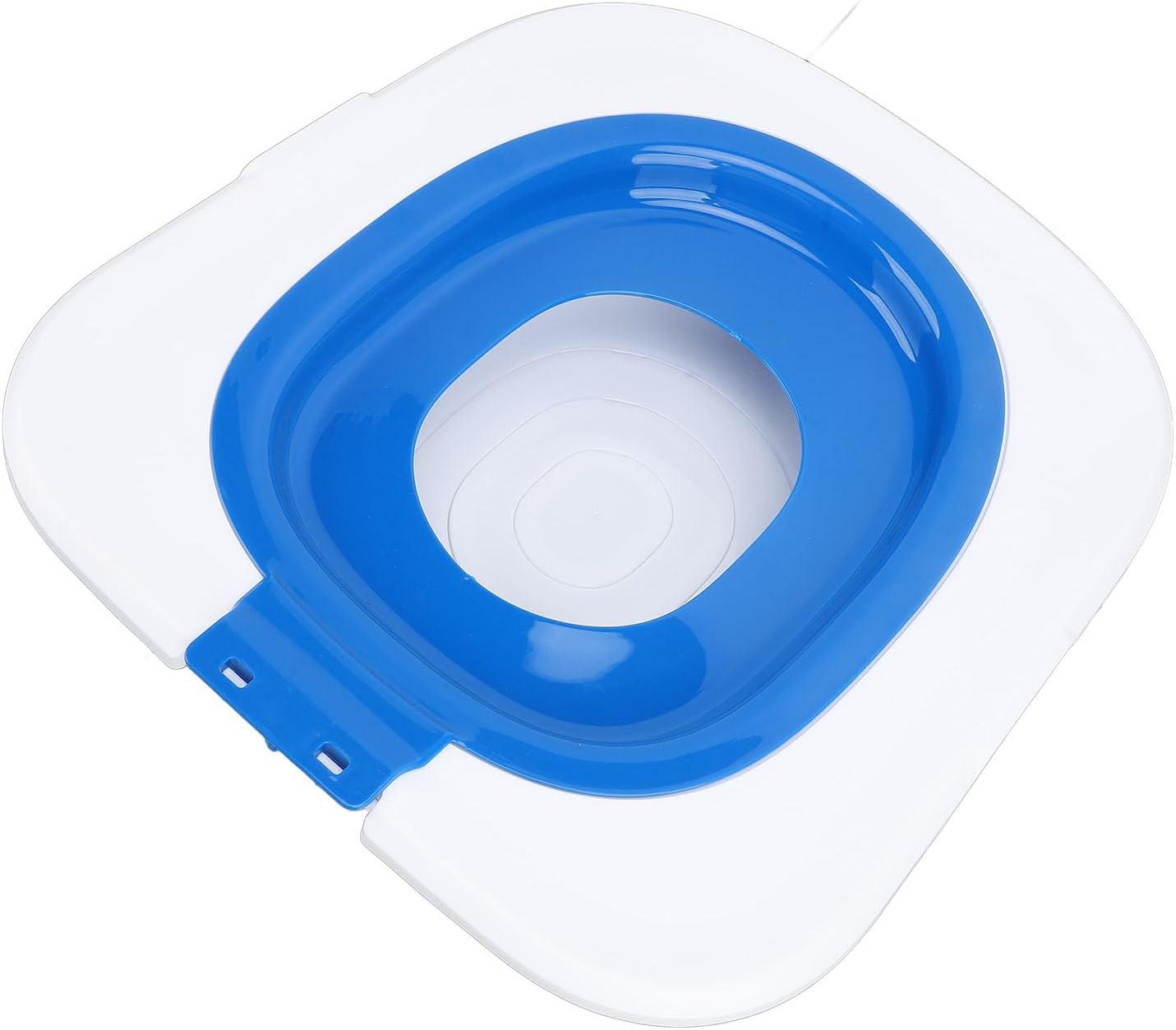 Focket Cat Toilet Training System, Detachable Double Layer Cat Potty Trainer, Litter Box Trainer with 5 Protective Pads for O Shape V Shape U Toilet and Squat