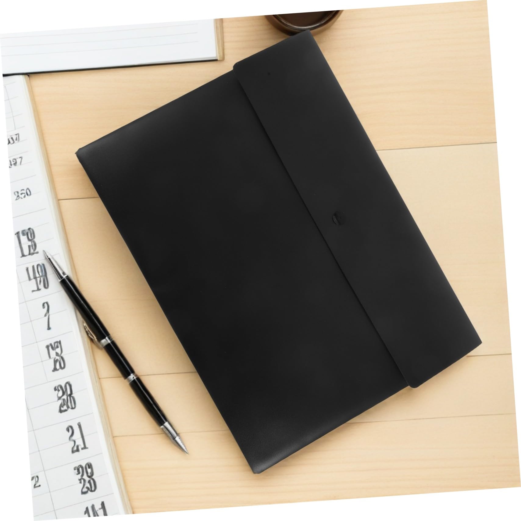 10 Pezzi Documenti con Bottone Snap Buste Plastica Spesse Impermeabili per Ufficio Scuola e Business Portadocumenti Organizzatore Resistente