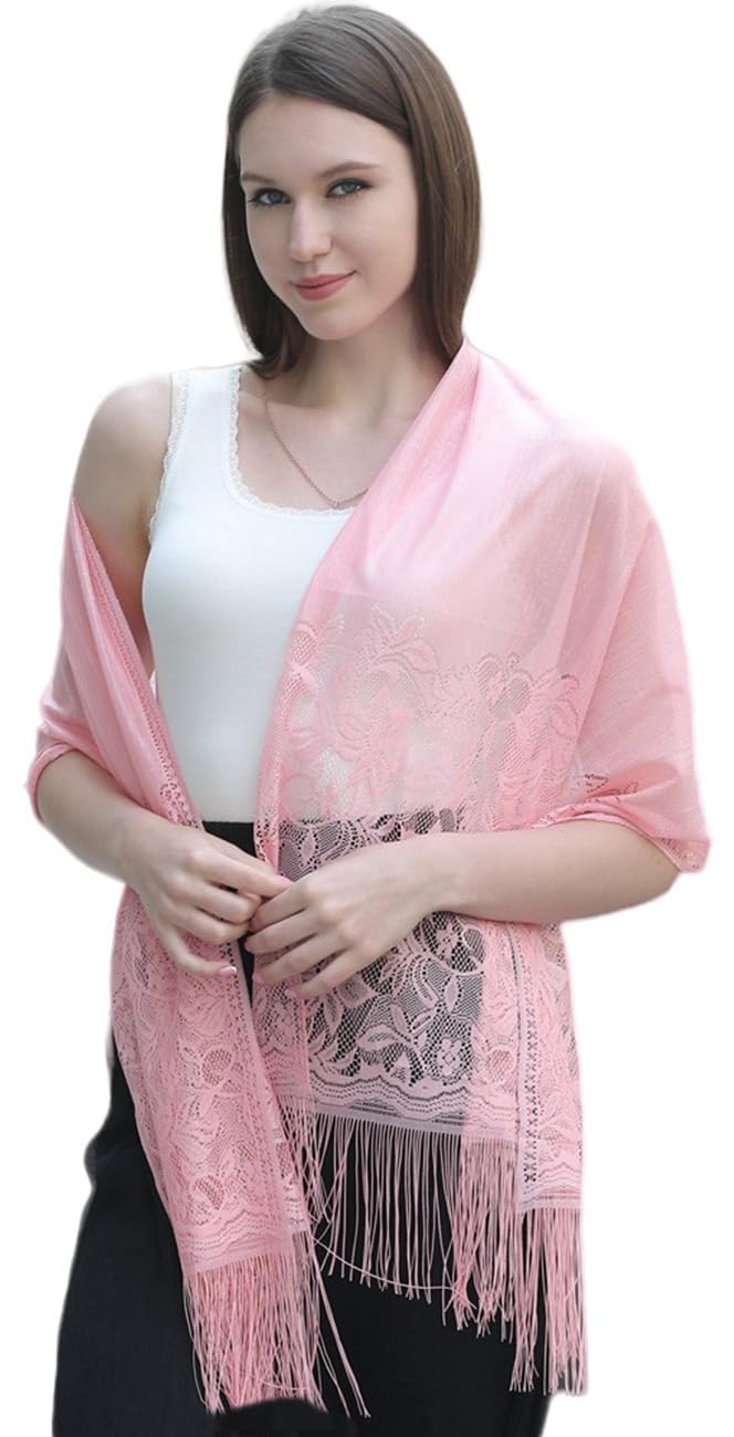FAIRYGATELadies Scarf Womens Shawl Scarf Wrap Weddings Bridal Proms Parties Balls 20A62