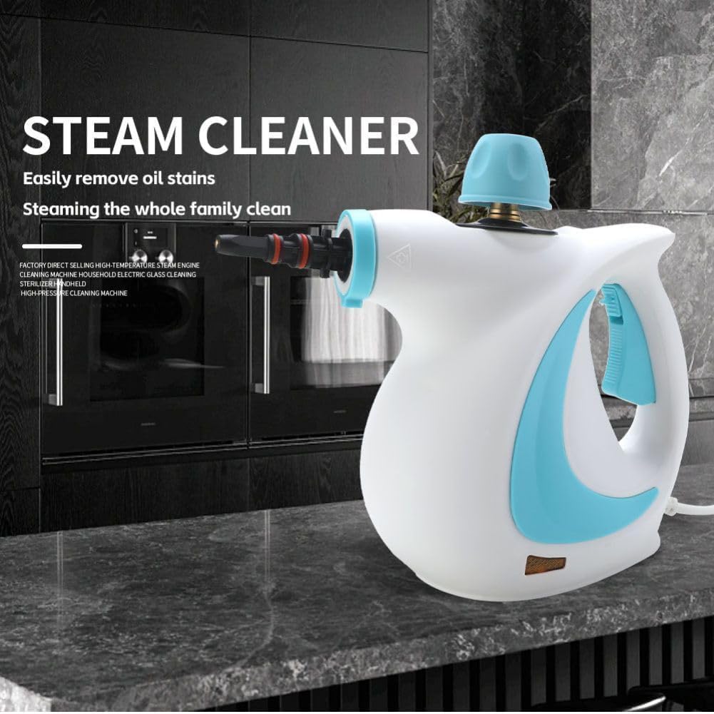 Steammaster Pro, Handheld Steam Cleaner, 10 In 1 Handheld Pressure Multi Purpose Cleaner Home Use (Gray)