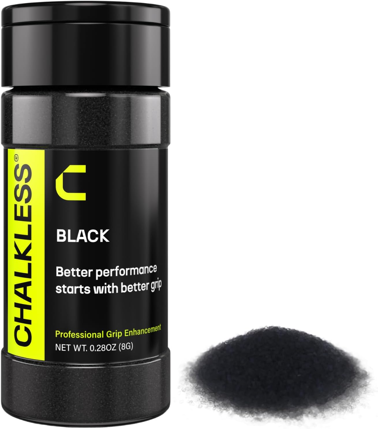 Chalkless Black Grip Enhancer – Premium Liquid Chalk Alternative & Less Mess Hand Chalk for Bouldering, Baseball, Tennis, Football, Archery, Golf, and More, Non-Toxic Long-Lasting & Reliable