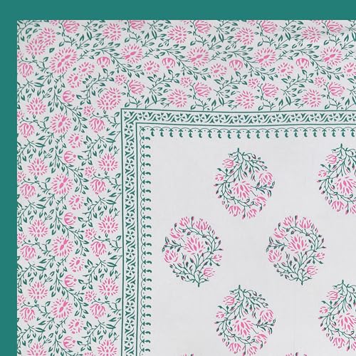 Image of Skin Friendly bedsheet Double Size Bed Cotton bedsheets for Double Size Bed, 1 Double Size bedsheet Cotton with Pillow Cover Set of 2 | 240 TC Soft Bed Sheet Double Size