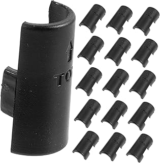 DOITOOL 24pcs Shelves Clips for Fixing Shelf Fixing clap Fixing clamp Lock Clip Plastic Clip Outer Diameter