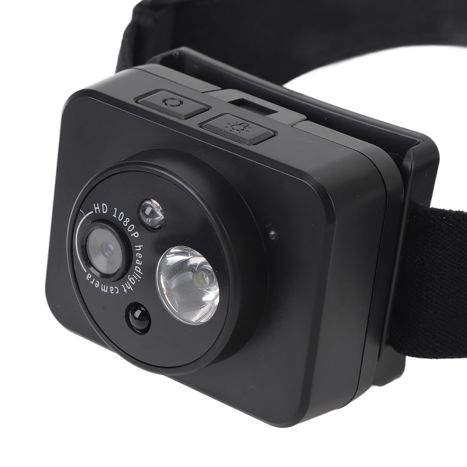 Videocamera Da Testa 1080p Con LED Regolabile | Action Cam Per Campeggio E Lettura Notturna, Controllo Gestuale E Batteria 1000mAh