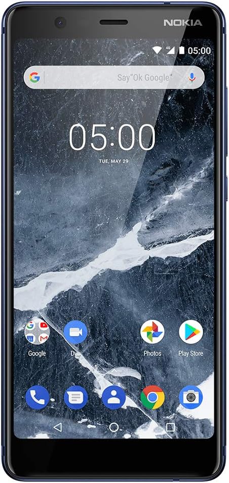 Nokia TA-1112 Mobile 5.1 Plus - Android 9.0 Pie - 32 GB - Dual Camera - Dual Sim Unlocked Smartphone (AT&T/T-Mobile/Metropcs/Cricket/Mint) - 5.86" 19: 9 HD+ Screen - White