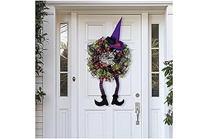 Gothic Halloween Christmas Mesh Wreath