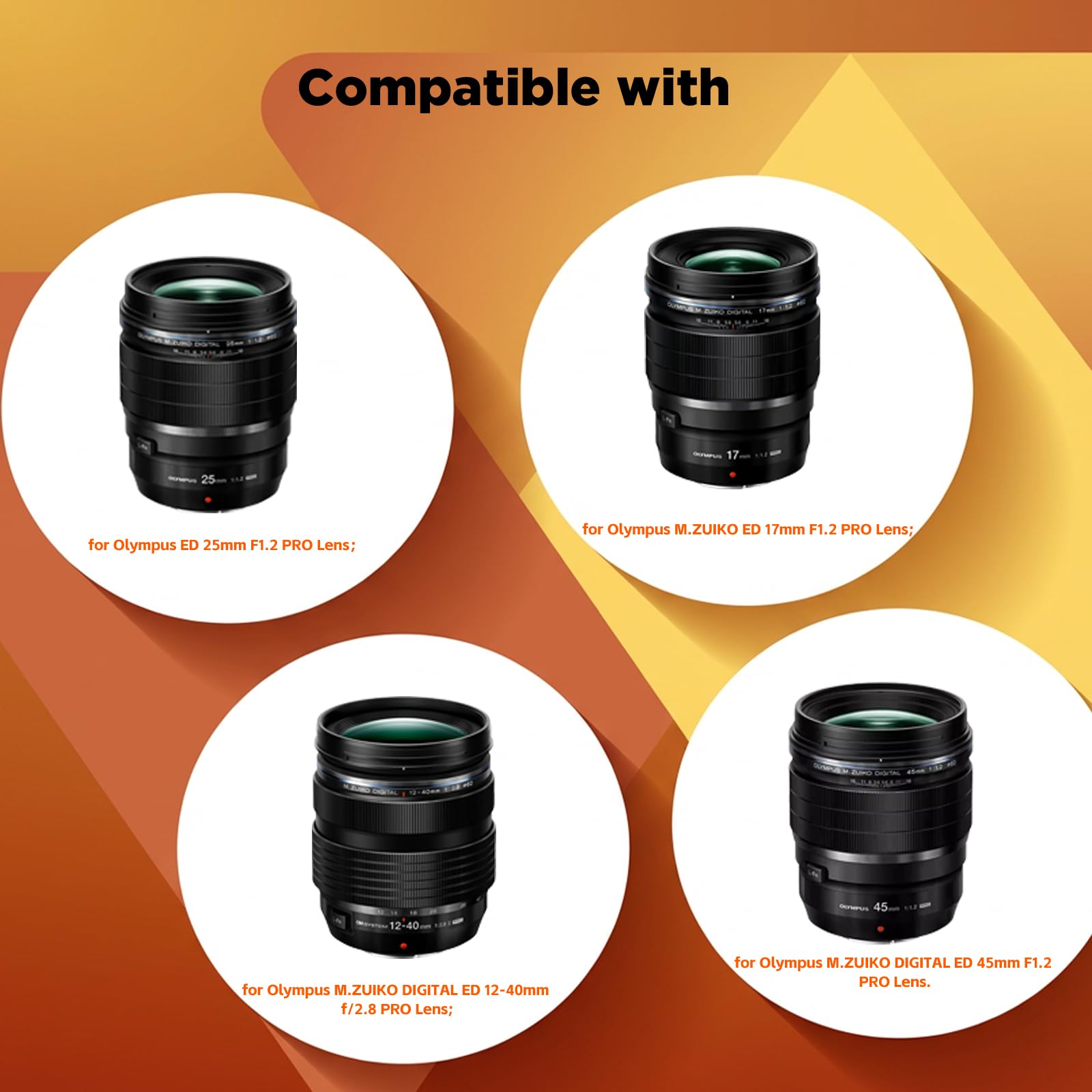 Amazon.com : Haoge LH-OP17 Square Metal Lens Hood with Metal Cap