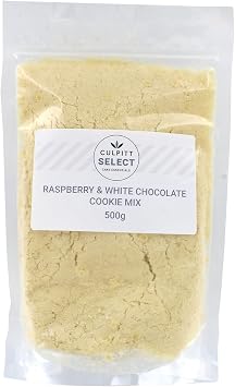 Culpitt Raspberry & White Chocolate Cookie Mix | 500g | Easy, Reliable, Delicious, Chocolate Biscuit Mix To Bake At Home | Made in UK