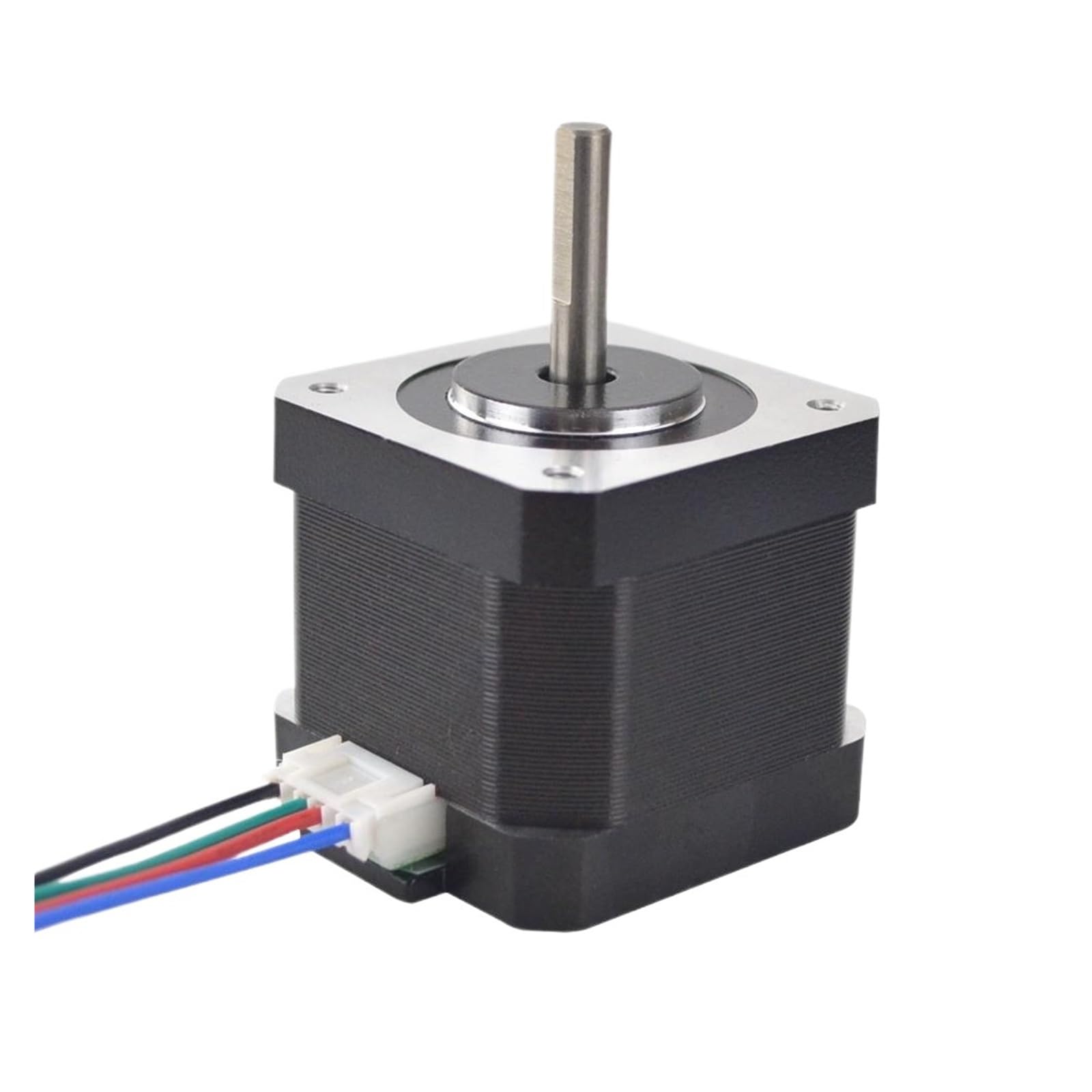 Silnik krokowy z zamkniętą pętlą, Silnik krokowy 3 szt. Nema 17 39 mm 42 17HS4401 45Ncm 1,5A 4-przewodowy do drukarki 3D CNC(17HS4401-Dupont)