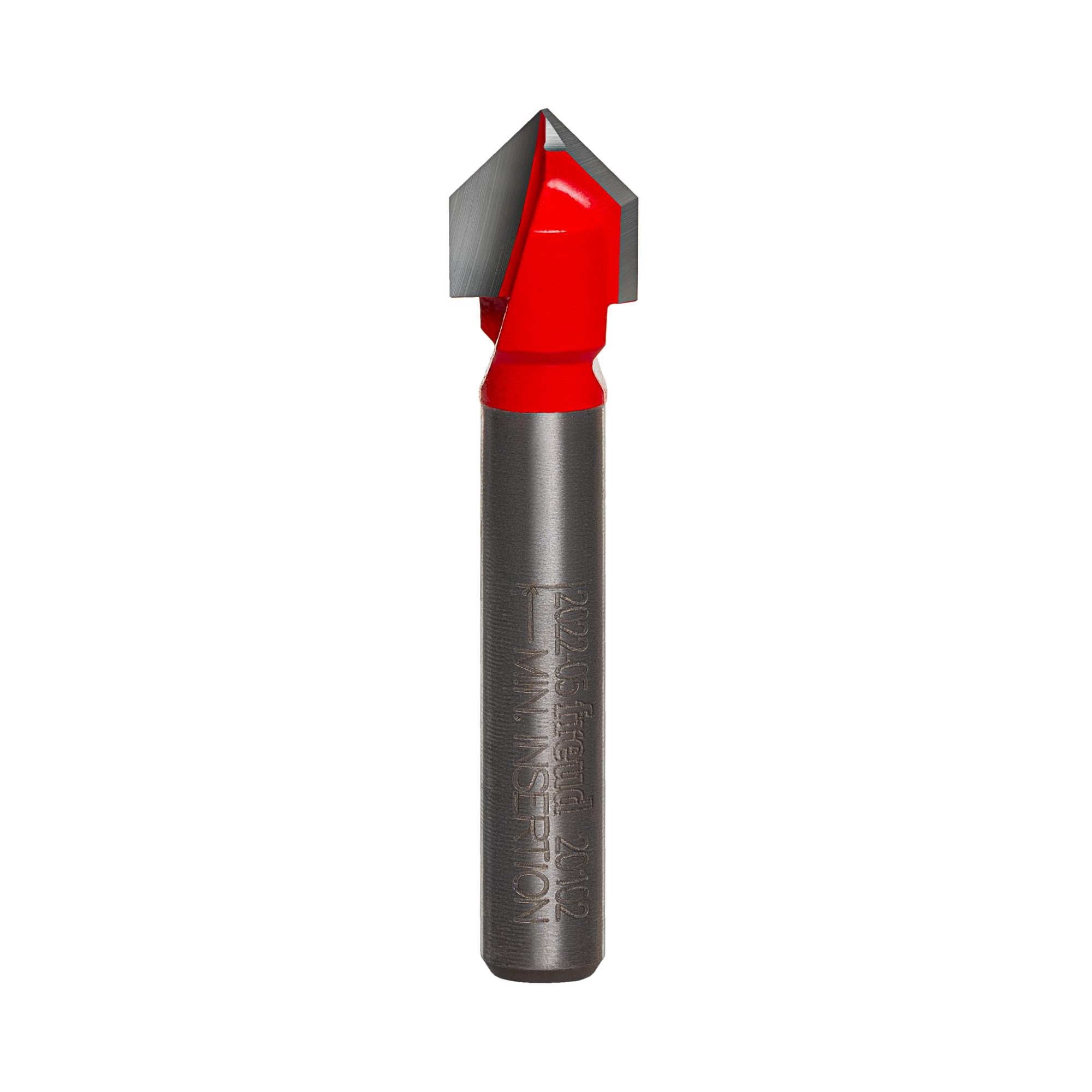 Freud 90° V Grooving Bit 3/8" Dia, 5/16" Height, 1-3/4" Length, 1/4" Shank — image 1