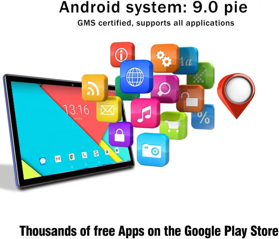 Lіmіtеd Stосk Tablet 10 Inch Android 9,Tokecy Quad Core 4GB RAM 64GB ROM Tablet with 1920X1200 IPS HD Display, 8MP+5MP Dual Camera 2 SIM Phablet with GMS Bluetooth WiFi (Black) Flаѕh Dеаlѕ - 70% оƒƒ Tablet 10 Inch Android 9,Tokecy Quad Core 4GB RAM 64GB ROM Tablet with 1920X1200 IPS HD Display, 8MP+5MP Dual Camera 2 SIM Phablet with GMS Bluetooth WiFi (Black)