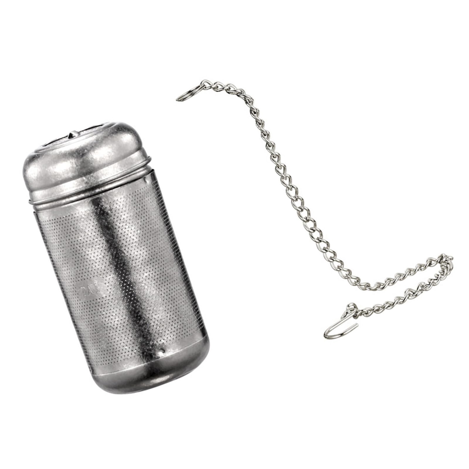 Tsophreniq Large Capacity Teas Infuser Multifunctional Strainer Fine Infuser for Family Gatherings and Parties Silver Strainer