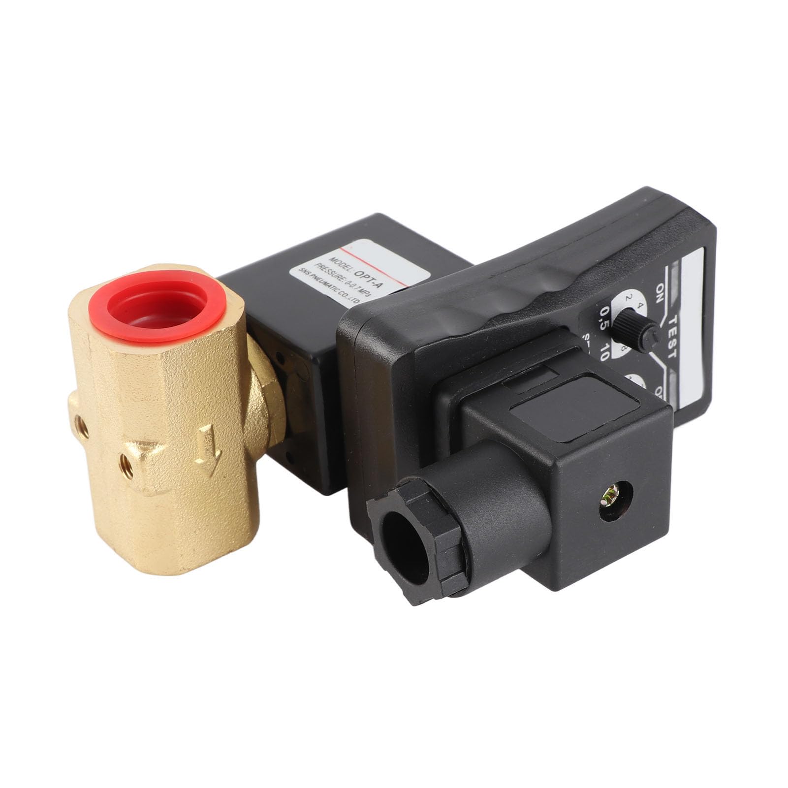 Valvola di Scarico Elettronica, Design Compatto in Ottone (DC24V)