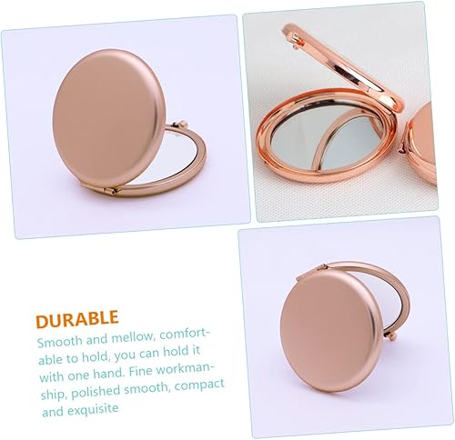 Miniatura 8 de Elegante Rose Mini Espejo de Maquillaje Espejo de Viaje Plegable para Monederos Mirador Portátil