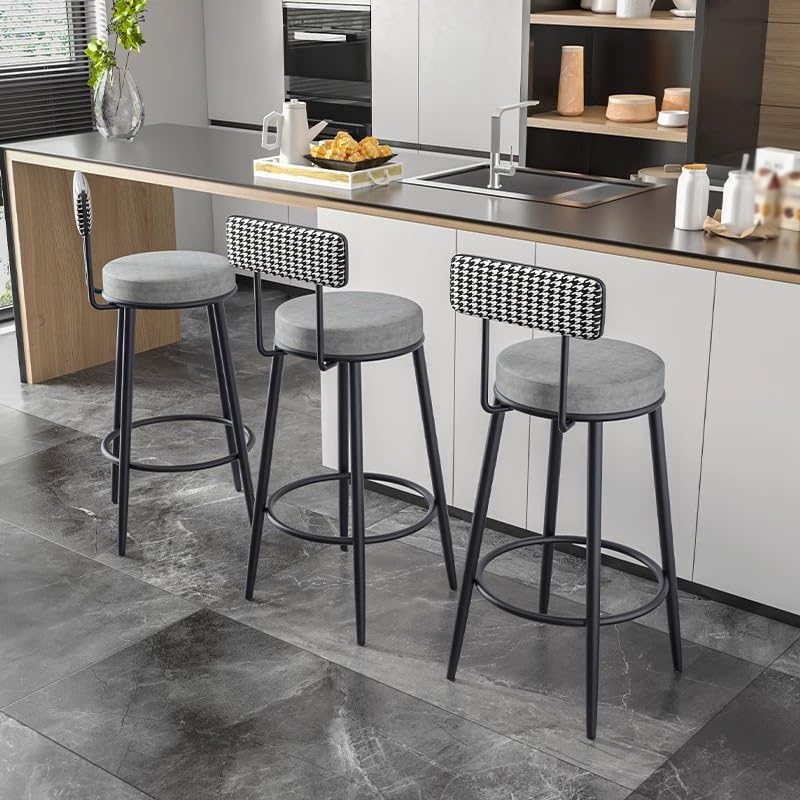 Tabourets de bar de cuisine pour optimiser l'espace petit-déjeuner du matin