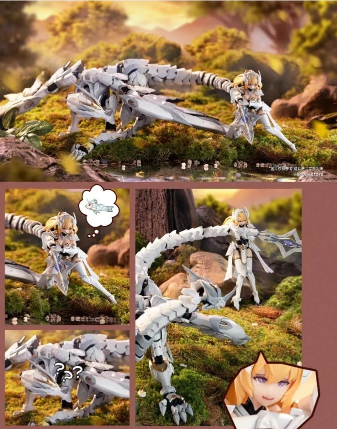 Amazon | LEBOO 塑霊模型 Soulmould 龍之心 白昼流星·ミデル 1/12 メカ