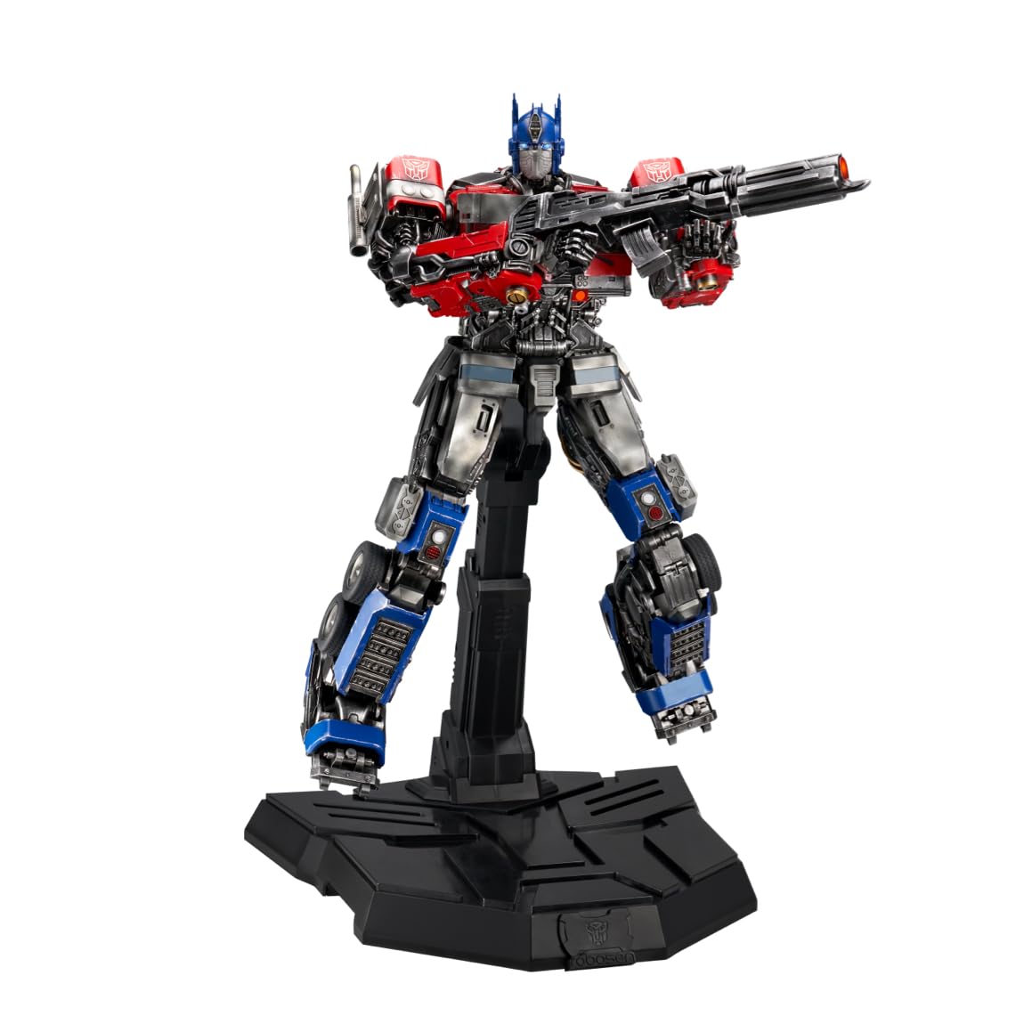 Robosen Robot Optimus Prime - Ascesa delle Bestie Edizione Limitata: 21 motori servo, voce esclusiva di Peter Cullen, interattivo con app, azioni aeree, sogno per collezionisti.
