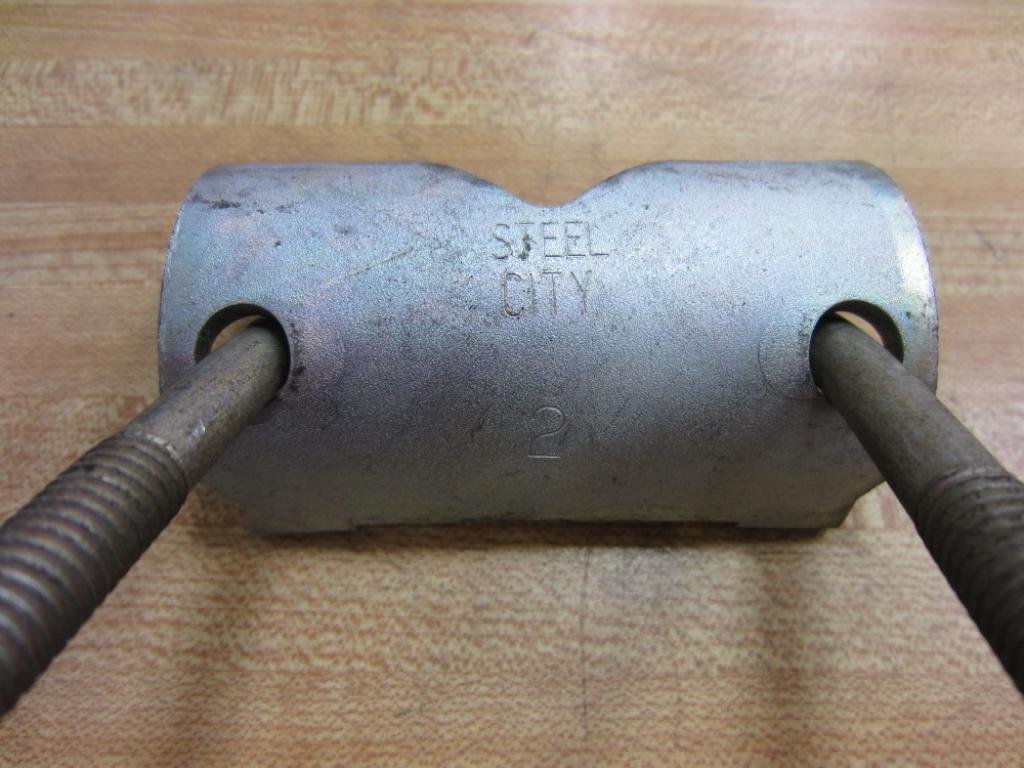 Steel City PC-200RA PC200RA Right Angle Clamps - 2" (Pack of 6)