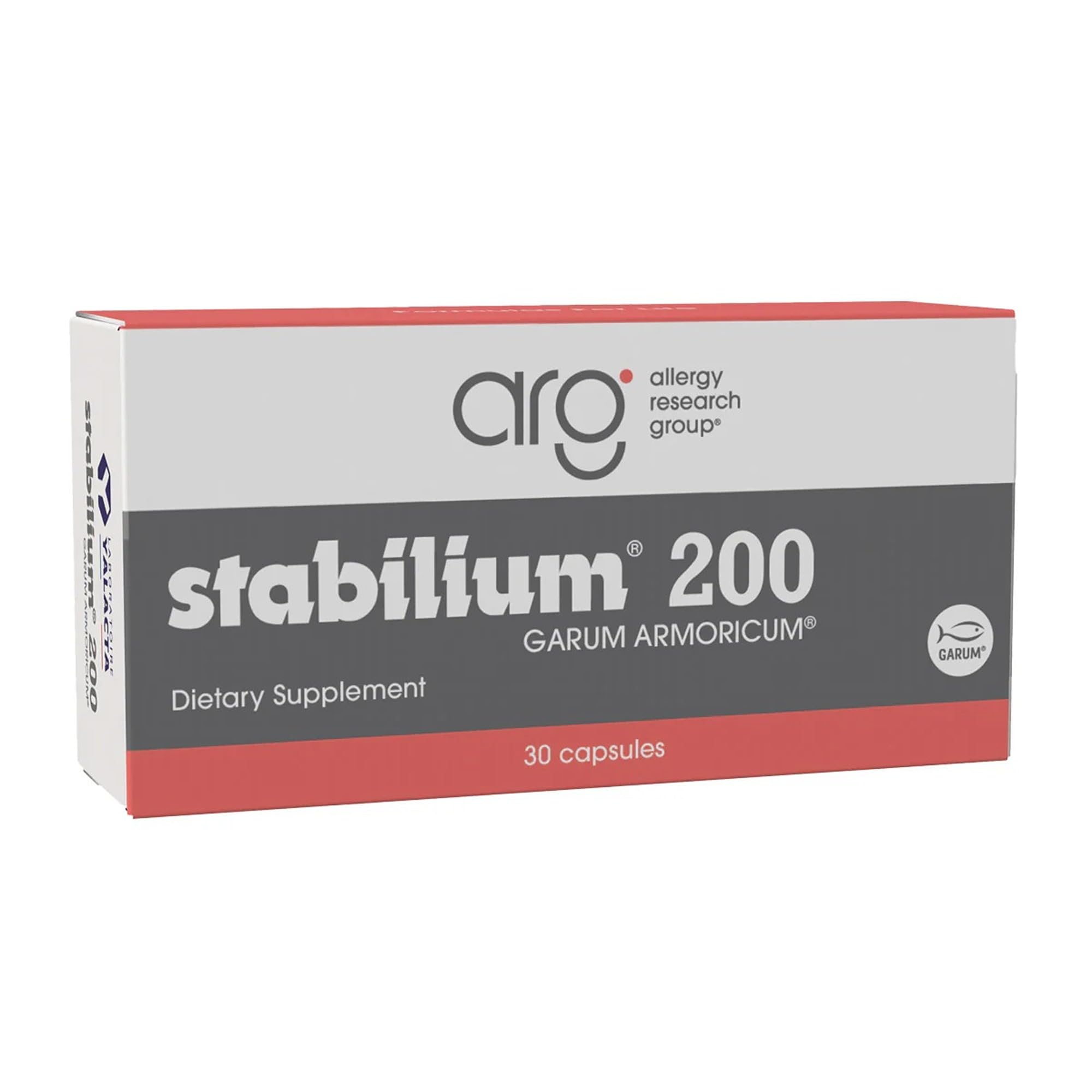 Allergy Research Group Nutricology Stabilium 200 - Natural Sleep Aids for Adults, Stress Relief Supplements, Sleep Support, Fish Oil, Vitamin A, Vitamin B6, Sle