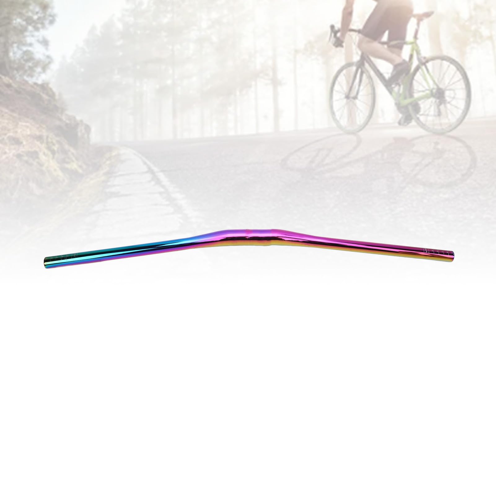 Guidon de vélo de montagne en alliage d'aluminium 780 mm, design ergonomique pour une personnalisation personnalisée avec guidon de vélo de montagne en alliage d'aluminium