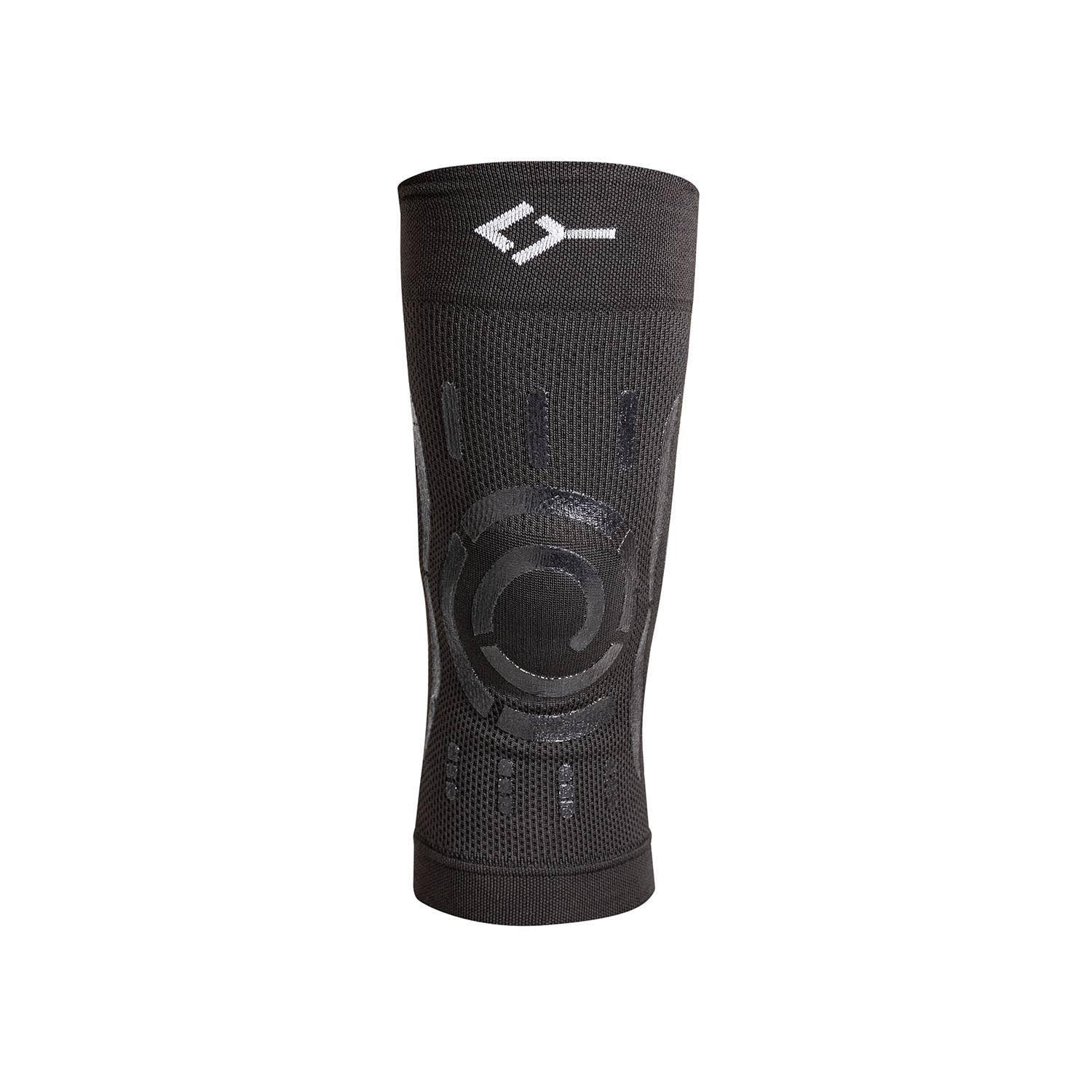 FLOKY Knee Support genouillère biomécanique Multisport Stabilise genou et rotule Protège ligaments et tendon rotulien Soutien articulaire Réduit les traumatismes et infections (Noir, M/L, droite)