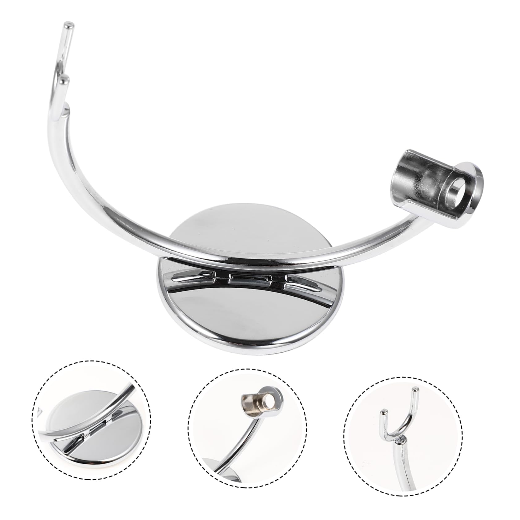 3pezzi Supporto Per Rasoio Da Barba Inossidabile Con Base Antiscivolo Organizer Per Rasoi Da Uomo Per Bagno Ordinato e Pulito