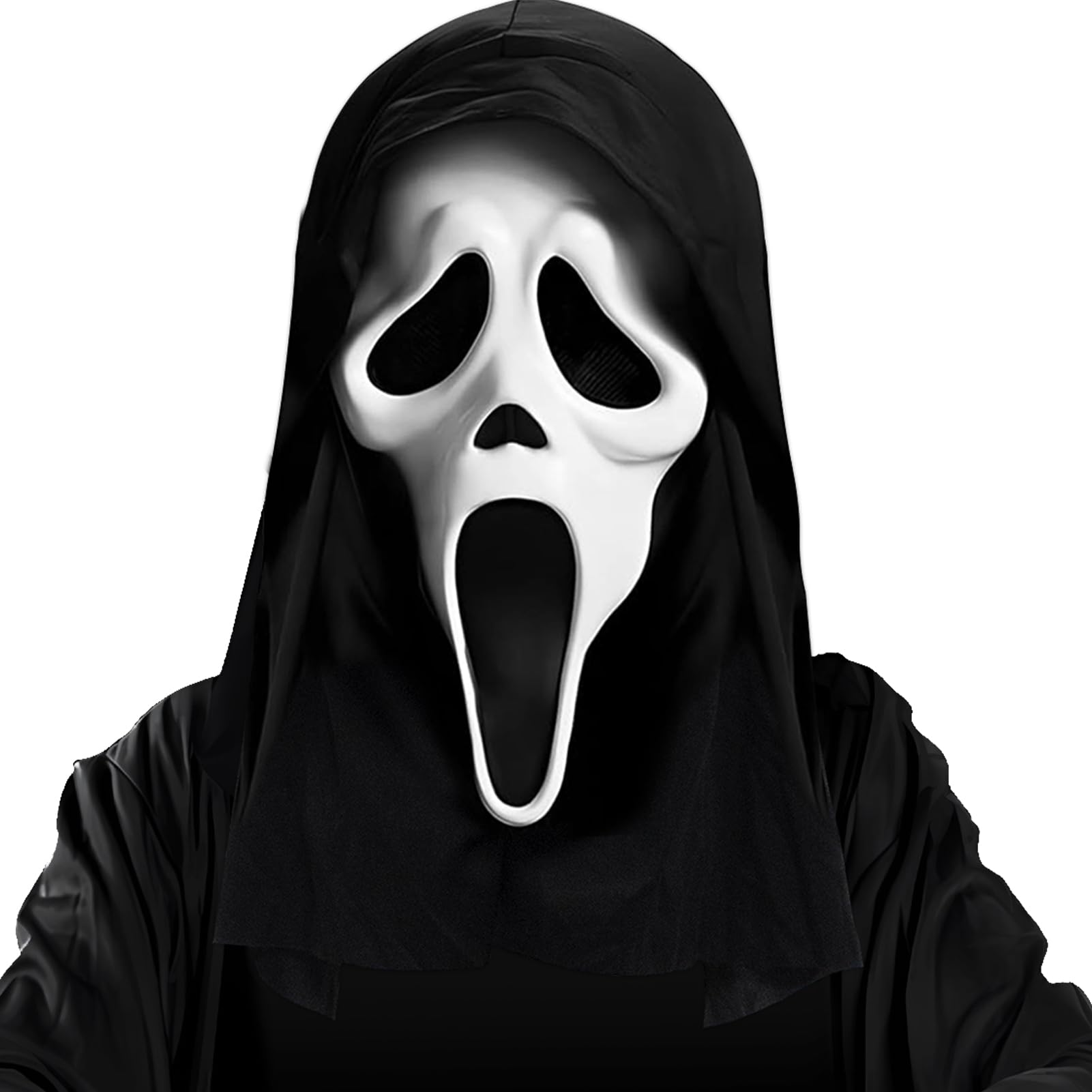 Maschera a Forma di Teschio per Halloween, Maschera con Teschio per Halloween, Maschera da Scheletro con Kiefe Mobile, scheletro 3D per Halloween Carnevale Cosplay