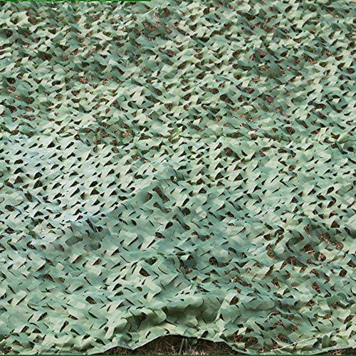 XHSSF Grünes Tarnnetz Sonnenschutz Privatsphäre Camouflage Netz verschiedenen Größen Freizeit Camping Bar Jagd Tarnung… – Bild 4