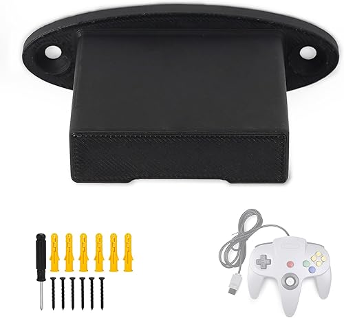 2pcs Wall Mount for Nintendo 64 Controller Hidden (1PCS)