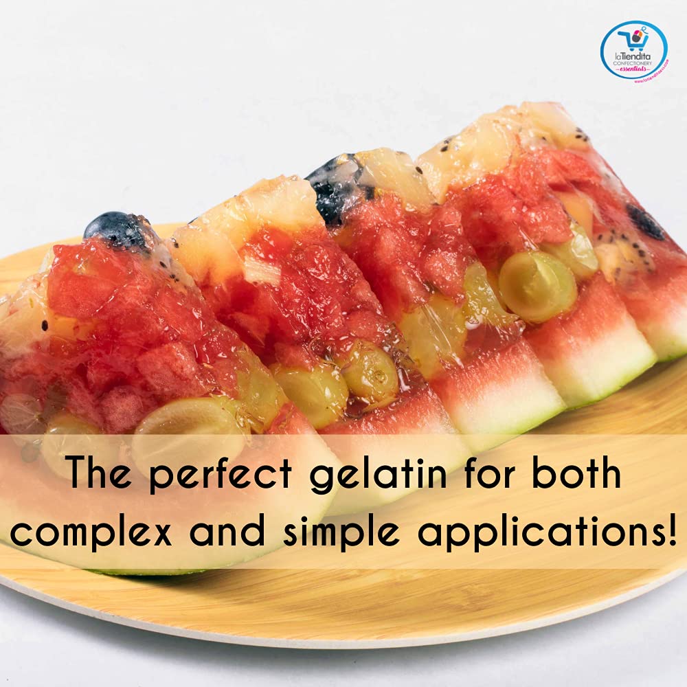 La Tiendita Essentials 300° Bloom Gelatin (2lb) beef unflavored gelatin