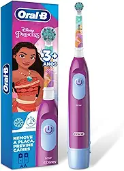 Oral-B Escova de Dente Elétrica Infantil a Pilhas Disney Princess 1 Unidade + 2 Pilhas AA