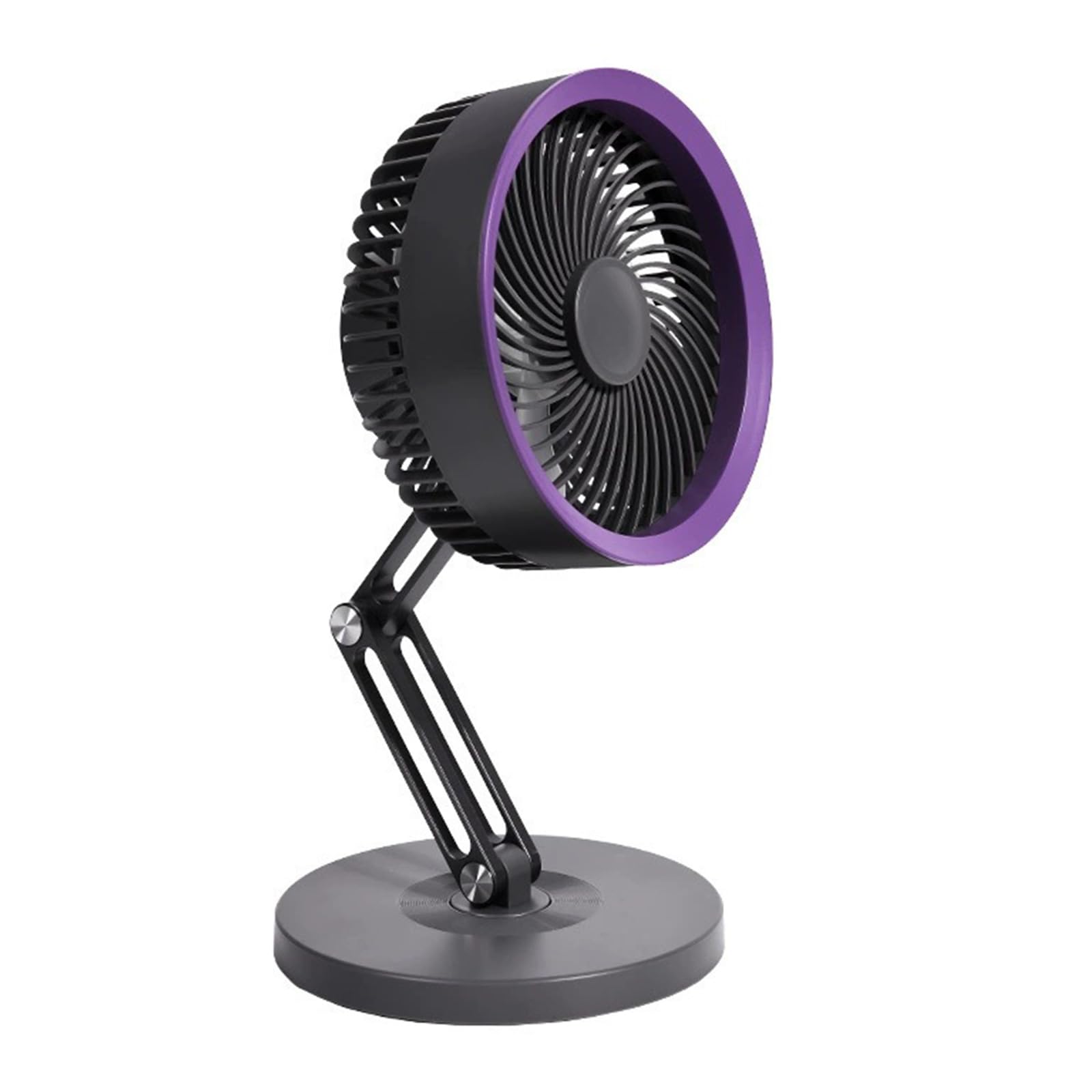 KieTeiiK Portable USB Rachargeable Desktop Fan with Adjustable Airflows Suitable for Bedroom Space Quiet Motor Technology Desktop Fan