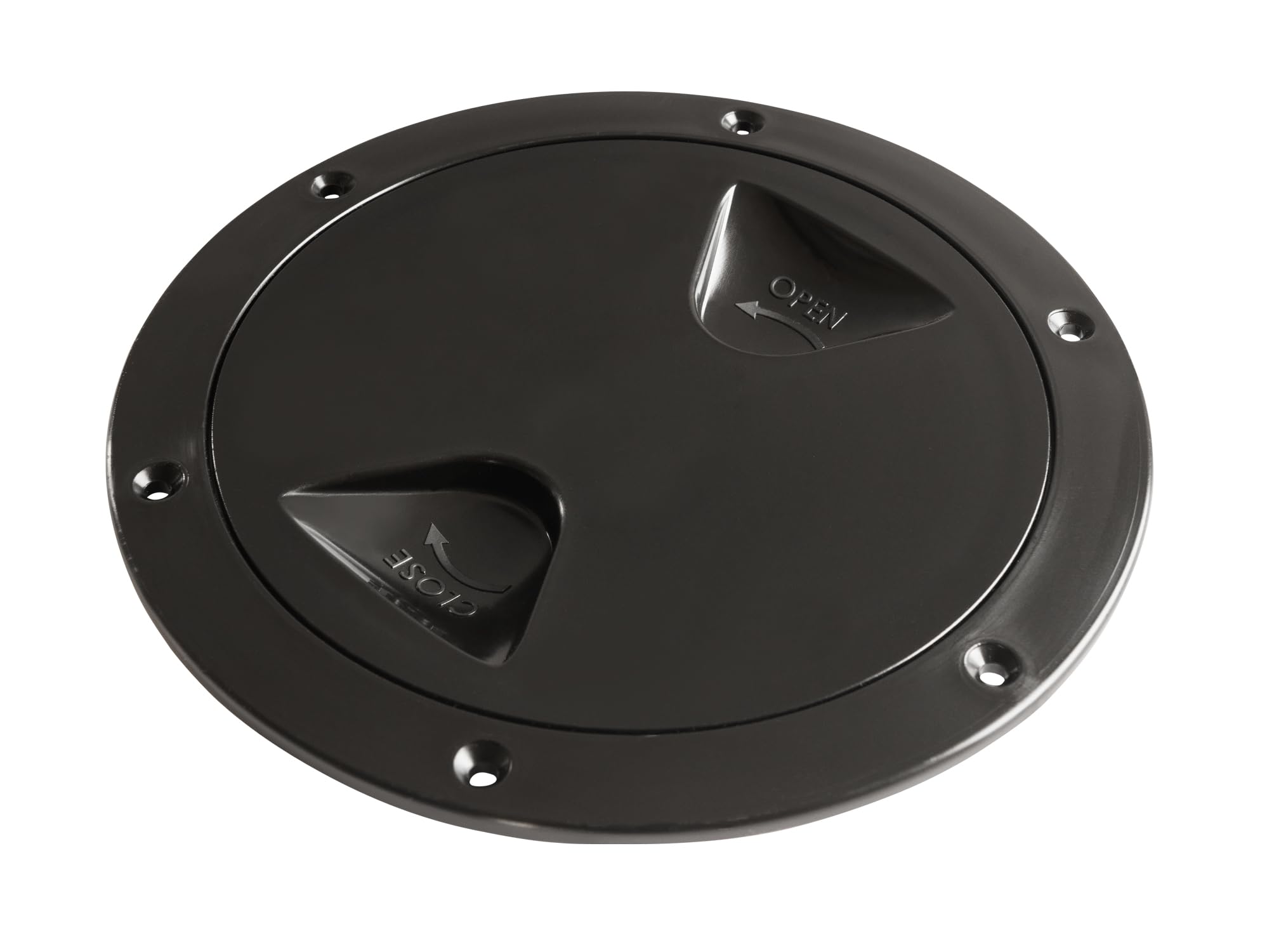 New Marine Inspection Cover Round Black Diameter 152/205 mm