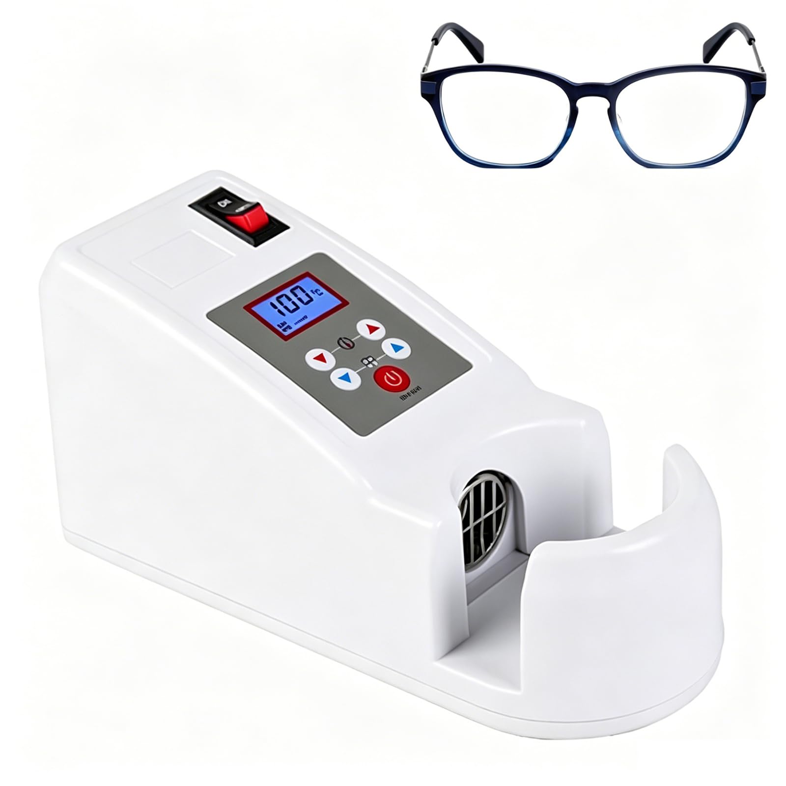 VILA SMO 600w Eyeglasses Frame Heater, Electric Hot Air Spectacle Frame Heater, Adjustable Temperature (80-160°c) & 6-speed, With Memory And Overheat Protection Function, For Correcting Non-metal