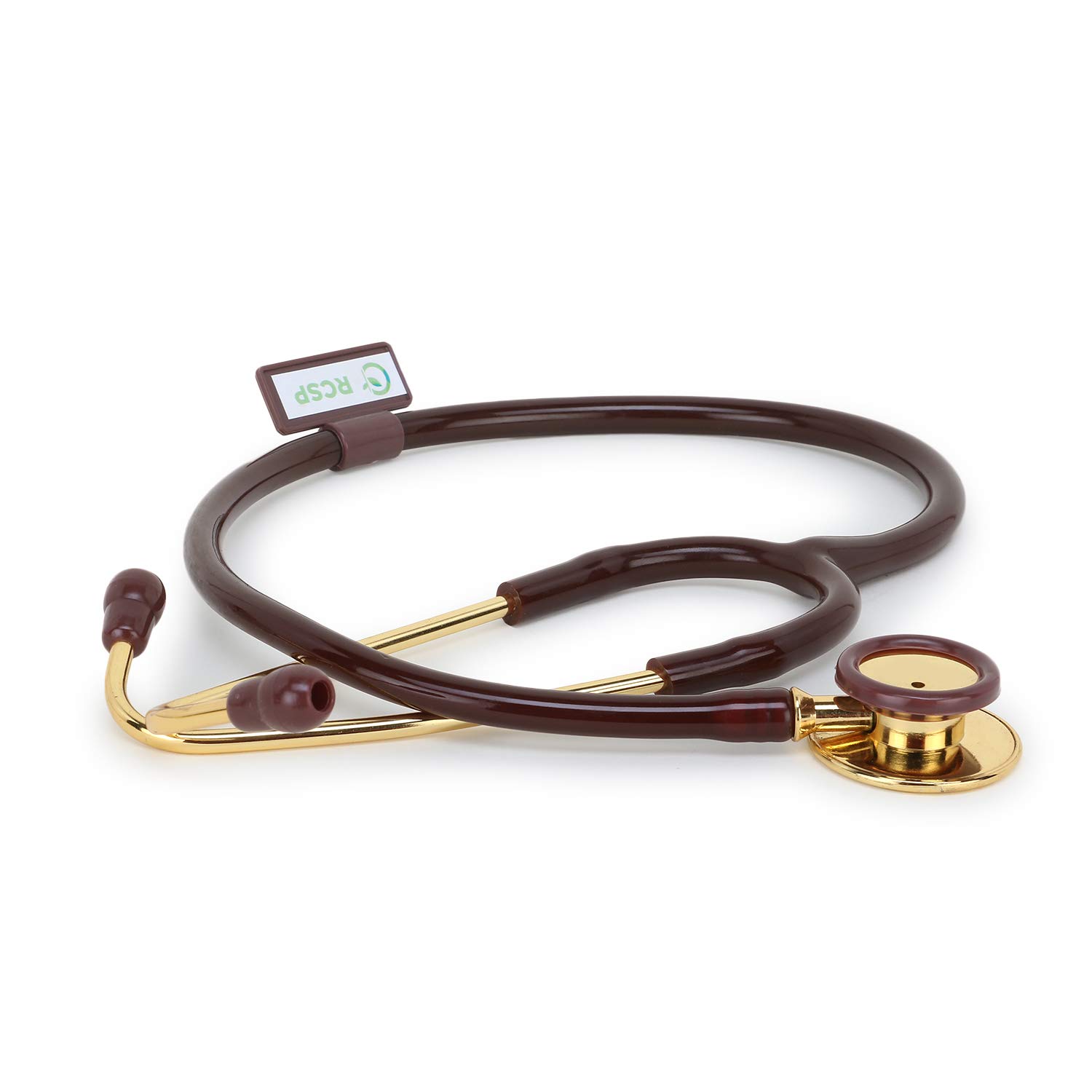 See full amazon price history chart for RCSP Stethoscope For Medical And Home Classic Lightweight Design Stethoscope For Adult, Gift for Nurses, Doctors Gold Jointless Tube & Soft Sealing Ear Knobs RCSP Stethoscope For Medical And Home Classic Lightweight Design Stethoscope For Adult, Gift for Nurses, Doctors Gold Jointless Tube & Soft Sealing Ear Knobs (B08RQHFHQK) Amazon Price History, Amazon Price Tracker