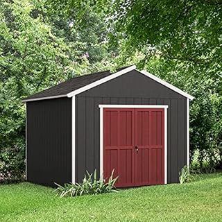 Handy Home Products Rookwood 10x12 Do-It-Yourself Wooden Storage Shed