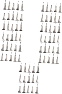 Toyvian 75 Peças Acessórios DIY Painel De Balanço Cabeça De Boneca Base De Enfeites De Carro Peça De Reposição Brinquedo De Dança Base De Primavera Base De Painel De Boneca Base De Painel