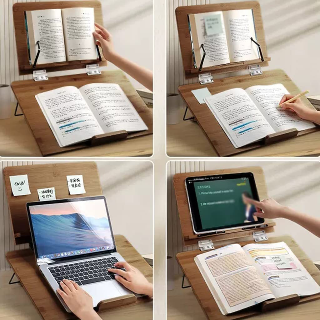 K☆124　STUDY PARK　大きな本たて Amazon | 大きい本を読むためのブックスタンド、木のタブレット