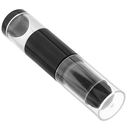 STOBOK Brocha retráctil para polvo, brocha retráctil para rubor, cepillo reutilizable para rubor con frascos de botella de polvo sueltos recargables