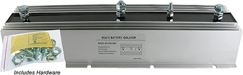 DB Electrical 626-01008 2 aislador de batería 270 amperios resistente con excitador para marina, Rv, Ems 4-6856