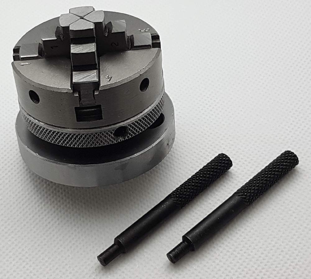 Diameter 50 Mm 3 Jaws Self Centering Small Chuck For Rotary Table M12 X ...