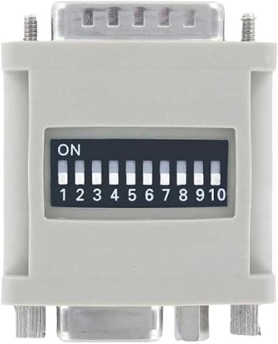 PTC Adaptador MAC a VGA, DB15 macho a HD15 hembra con 10 interruptores de inmersión