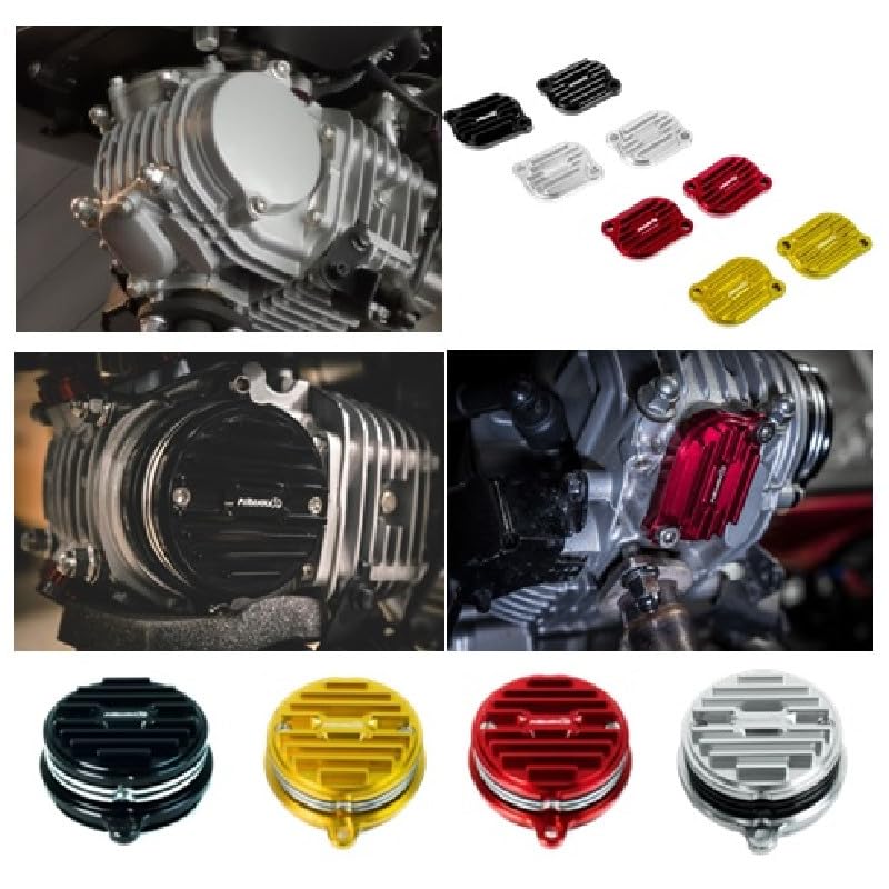 Amazon | 放熱 サイドカバー タペットカバー セット CNC アルミ切削